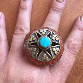 Circle Goddess Ring