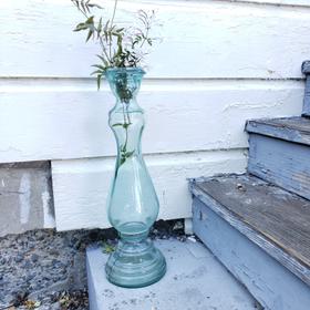 Large Blue Glass Vase/Propagation Vessel