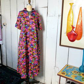 60's Handmade Maxi Dress