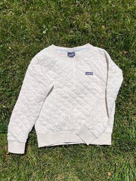 Organic Cotton Quilt Crew Sweatshirt