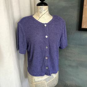 Periwinkle Textured Top