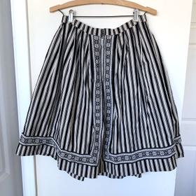 Waverly Fabrics Ticking Skirt