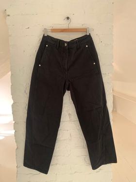 Twisted seam jeans