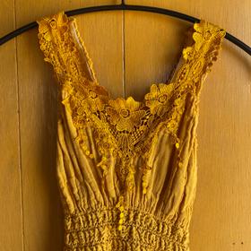 Sunflower Gauze Dress