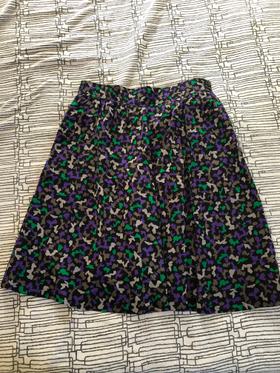 Vintage print skirt