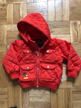 Cherry Quilted Jacket