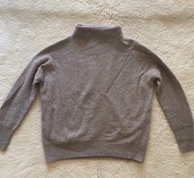 Funnel Neck Cashmere Sweater