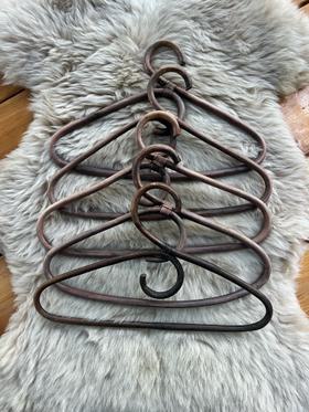Vintage rattan hangers