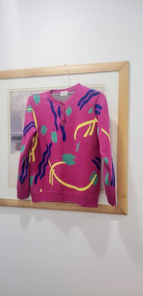 Abstract sweater