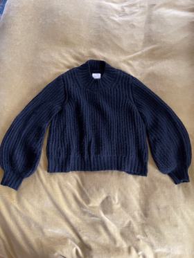 Lulu Sweater, Black - Size L