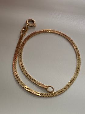 14k Herringbone Bracelet
