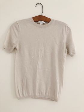 Cashmere Knit Tee