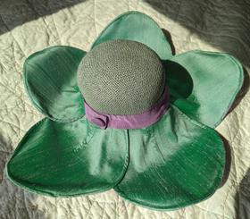 Flower sun hat