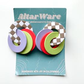 Altar Ware Mollies Polymer Clay Earrings