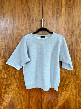 Short Sleeve Cotton Sweatshirt