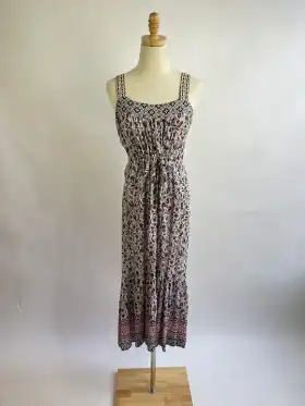 Pattern Maxi Dress