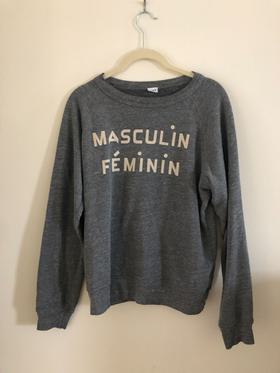 Masculin Féminin Sweatshirt