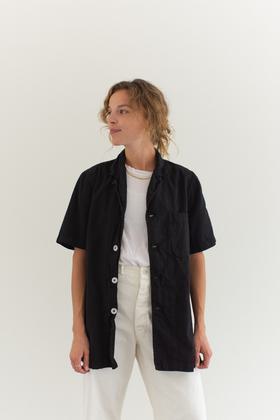 The Willet Shirt in Black XS