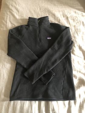 Fleece half zip pullover