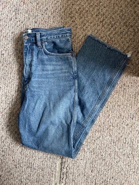 Pinch waist jeans
