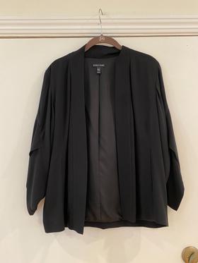 silk draped light jacket / top