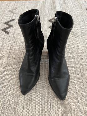 Dabbs Velvet & Leather Boots