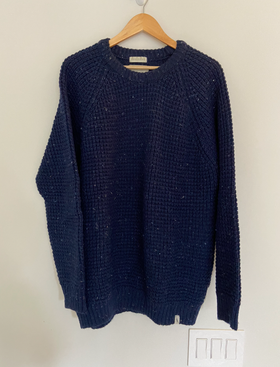 Blue Peregrine Knit Sweater