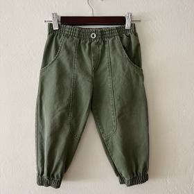Vintage army green joggers