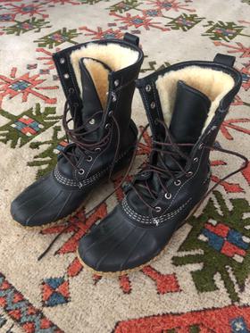Duck Boots Shearling-Lined PrimaLoft