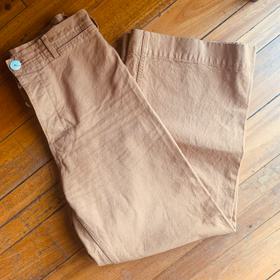 Sailor pants in tobacco