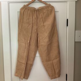 Linen easy pants