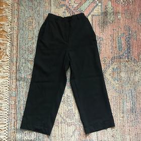 black trousers