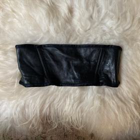 leather corset belt