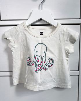 octopus print t-shirt