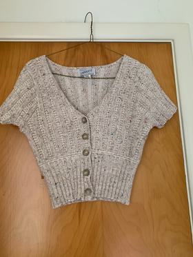 VTG cropped sweater