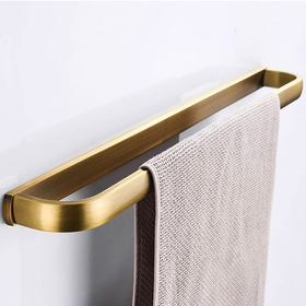 Brass Finish Towel Rod & Toilet Paper
