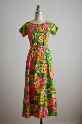 Vintage 1960's cotton dress