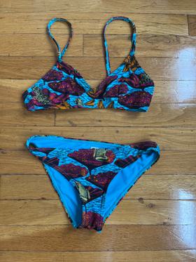 printed bikini