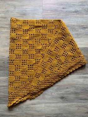 Lattice Crochet Shawl