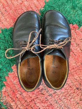 Lace up oxford shoes