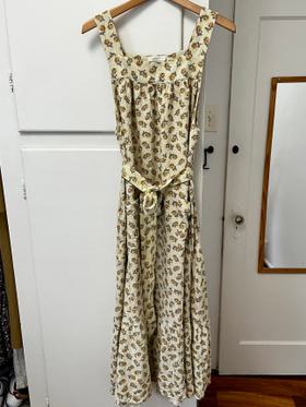 Eve Tiered Floral-print Silk Dress