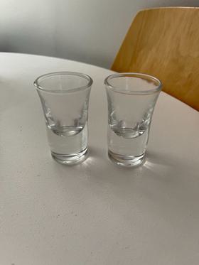 Fluted Dipping Glasses - Set of 2