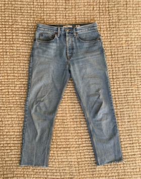 Re/done High-Rise Stovepipe Jean