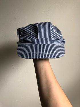 Railroad Stripe Adjustable Hat