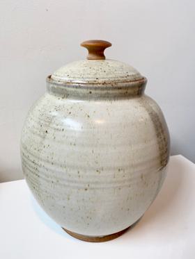 Pottery Cannister