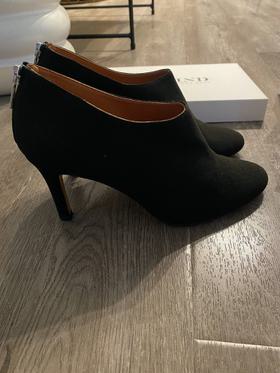 Olivia Vegan Leather Heeled Boot