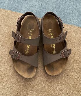 Roma sandals kids size 1 brown birkibuc