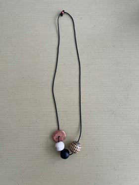 Abstract Bead Necklace