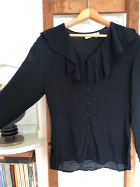 Rayon Collared Blouse