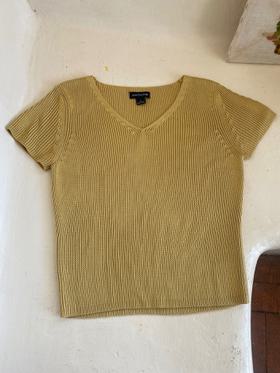 Silk knit top